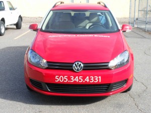Red Jetta F2ront