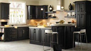 Black-kitchen-cabinets