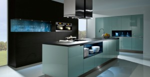 Designer-Kitchen-Blue